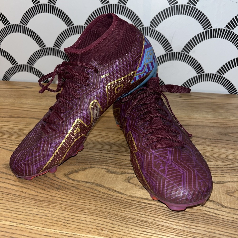 Nike Zoom Mercurial Superfly 9 Academy FG MG x Kylian Mbappe DK Beetroot Men's 8